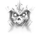 Evil dead tattoo design idea