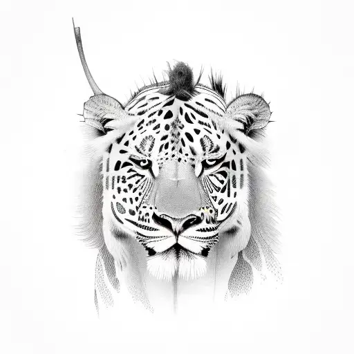 African safari  tattoo design idea