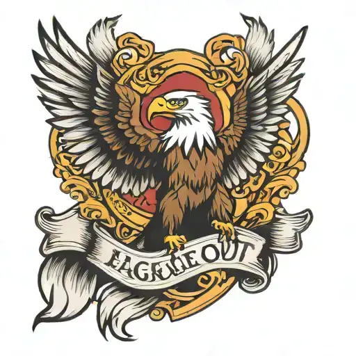 Eagle Scout  tattoo design idea
