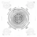 A basic tattoo design that is similar to the ensō circle, but a figure of 8. It should just be the symbol with a white b tattoo design idea