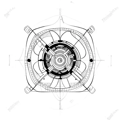 Light gauge steel frame C section tattoo design idea