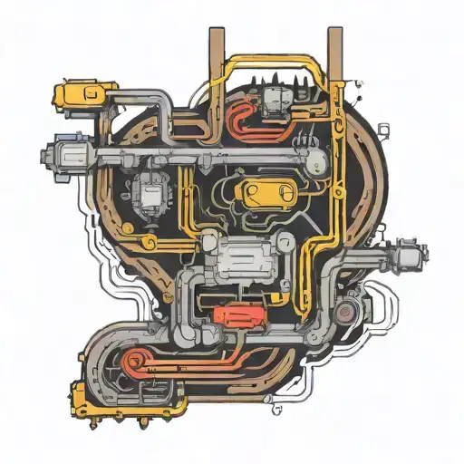 f1 tracks circuits tattoo design idea