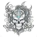 Mahak tattoo design idea