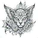 Mahak tattoo design idea