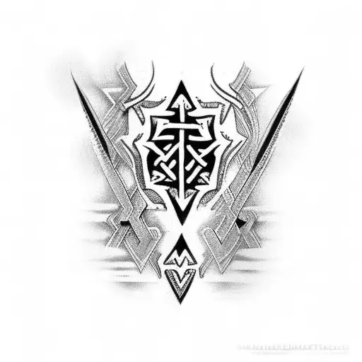 pictish tattoo design idea