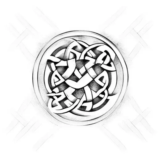 Celtic Knot tattoo design idea