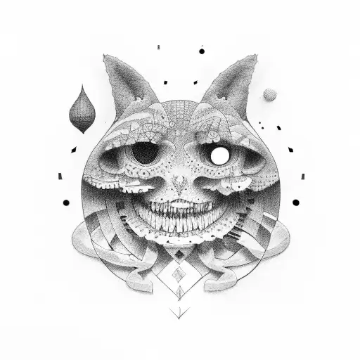stuck in a lonely loop tattoo design idea