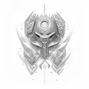 fada tribal cyber tattoo design idea