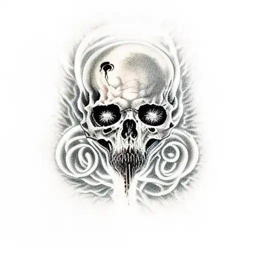apocalipsis pestilence, war, death and famine tattoo design idea