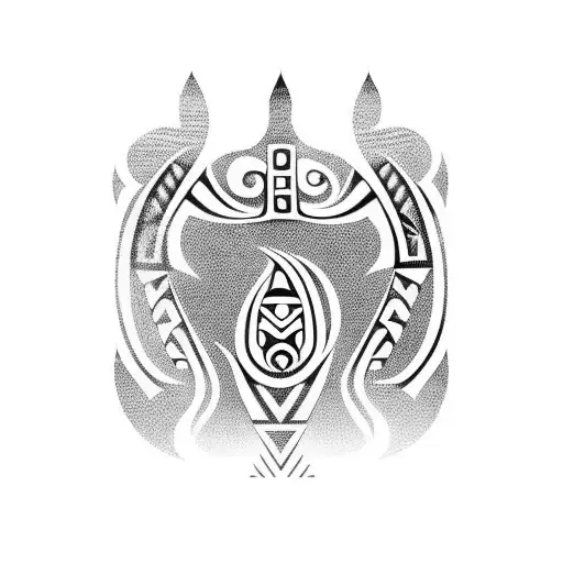 maori with Fiji tribal tattoo design idea
