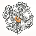 wrench tattoo design idea