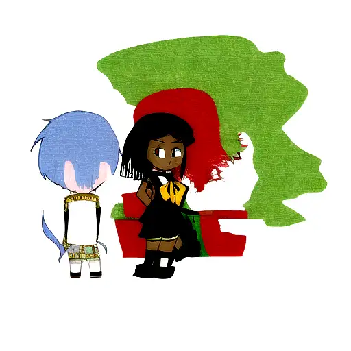 nigeria and Scotland tattoo design idea