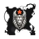 kronos, ashes, insignias, mitology, gods, lions, army tattoo design idea