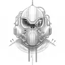 8-bit music  tattoo design idea