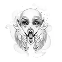 lil peep love tattoo design idea