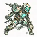 dead space tattoo design idea