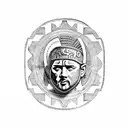 Maximus in a roman font  tattoo design idea