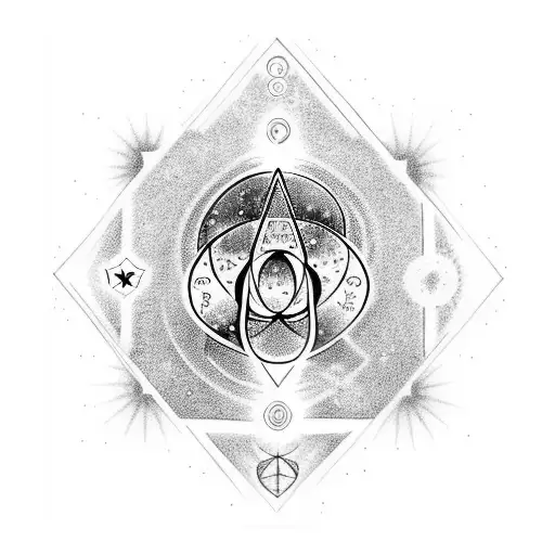 galaxy, peace, chakras, universal  tattoo design idea