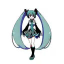 lowkey Hatsune Miku tattoo design idea