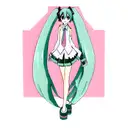 lowkey Hatsune Miku tattoo design idea