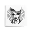 Sexy girl tattoo design idea