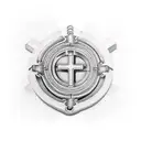 chain with a cross tattoo design idea