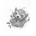 Deku tattoo design idea