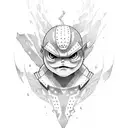 Deku tattoo design idea