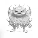 Deku tattoo design idea