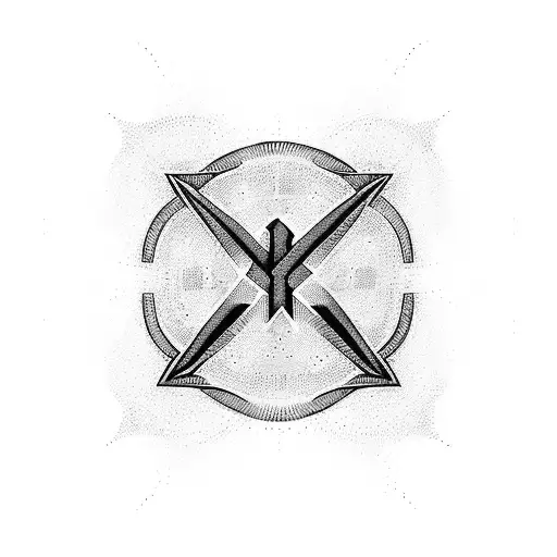 Ankh Symbol tattoo design idea