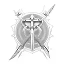 Ankh Symbol tattoo design idea