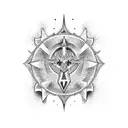 Ankh and Viva la Vida tattoo design idea