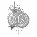 Ankh and Viva la Vida tattoo design idea