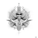 Ankh and Viva la Vida tattoo design idea