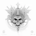 Ankh and Viva la Vida tattoo design idea