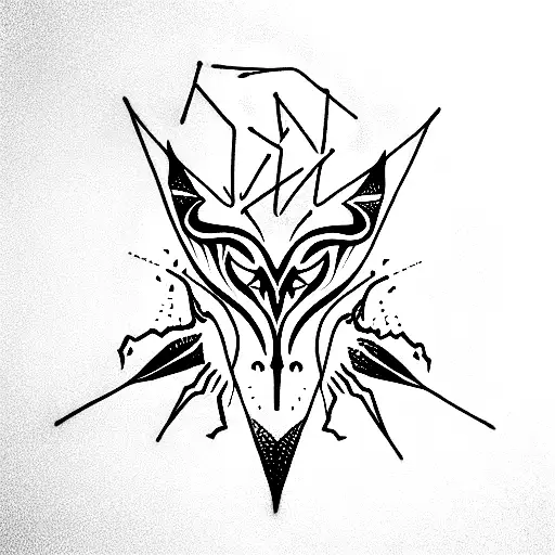 Arawn, Welsh Mythology  tattoo design idea