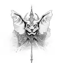 Morgan le Fay tattoo design idea