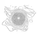 perspective  tattoo design idea