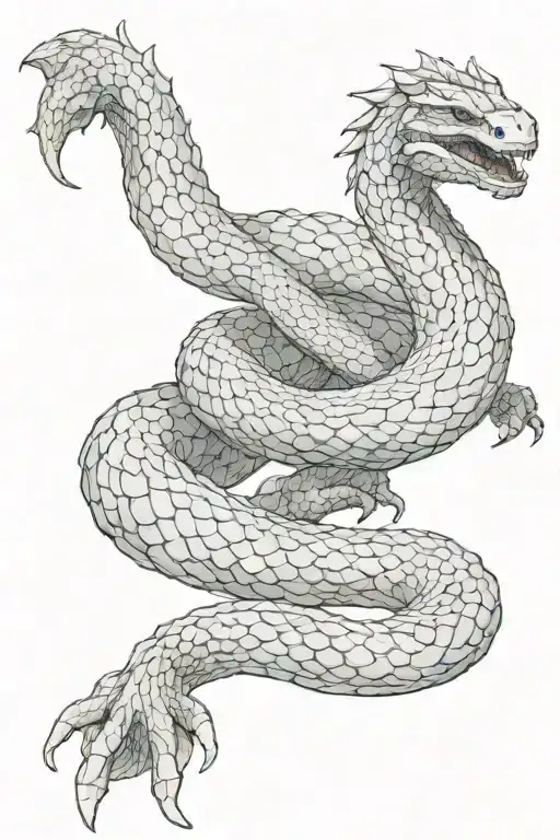 jormungandr tattoo design idea