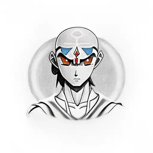 aang taking away ozai's bending tattoo design idea