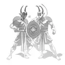 aang taking away ozai's bending tattoo design idea