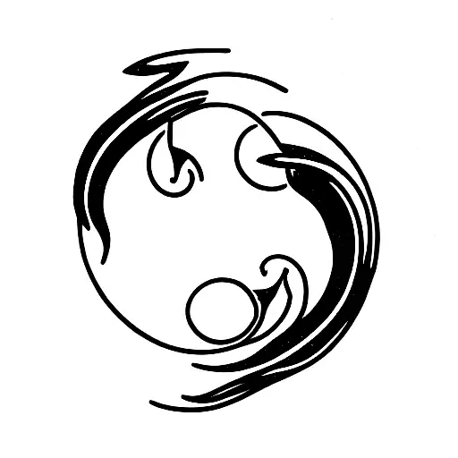 capricorn virgo and geminis  tattoo design idea