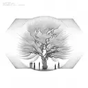 willow tree tattoo design idea