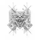 Atlanta Braves  tattoo design idea