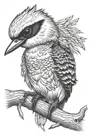 kookaburra tattoo design idea