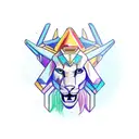 Leo as Sagittarius tattoo design idea