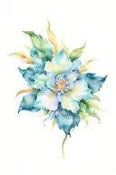 mixed emotions representing mental tattoo design idea