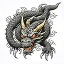 Dragon Claw tattoo design idea