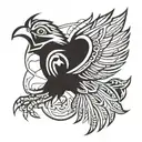 Thunderbird native tattoo design idea
