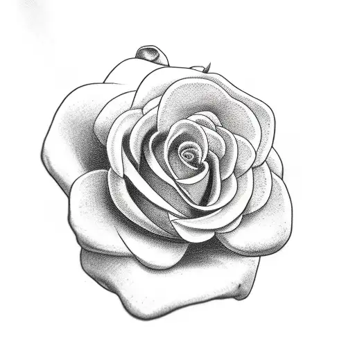 flowers snakes roses tattoo design idea